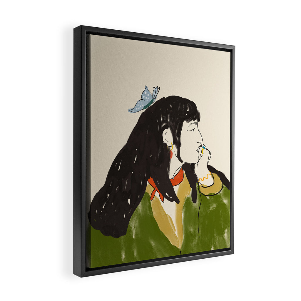 Patience Framed Canvas Print Gallery Image 2