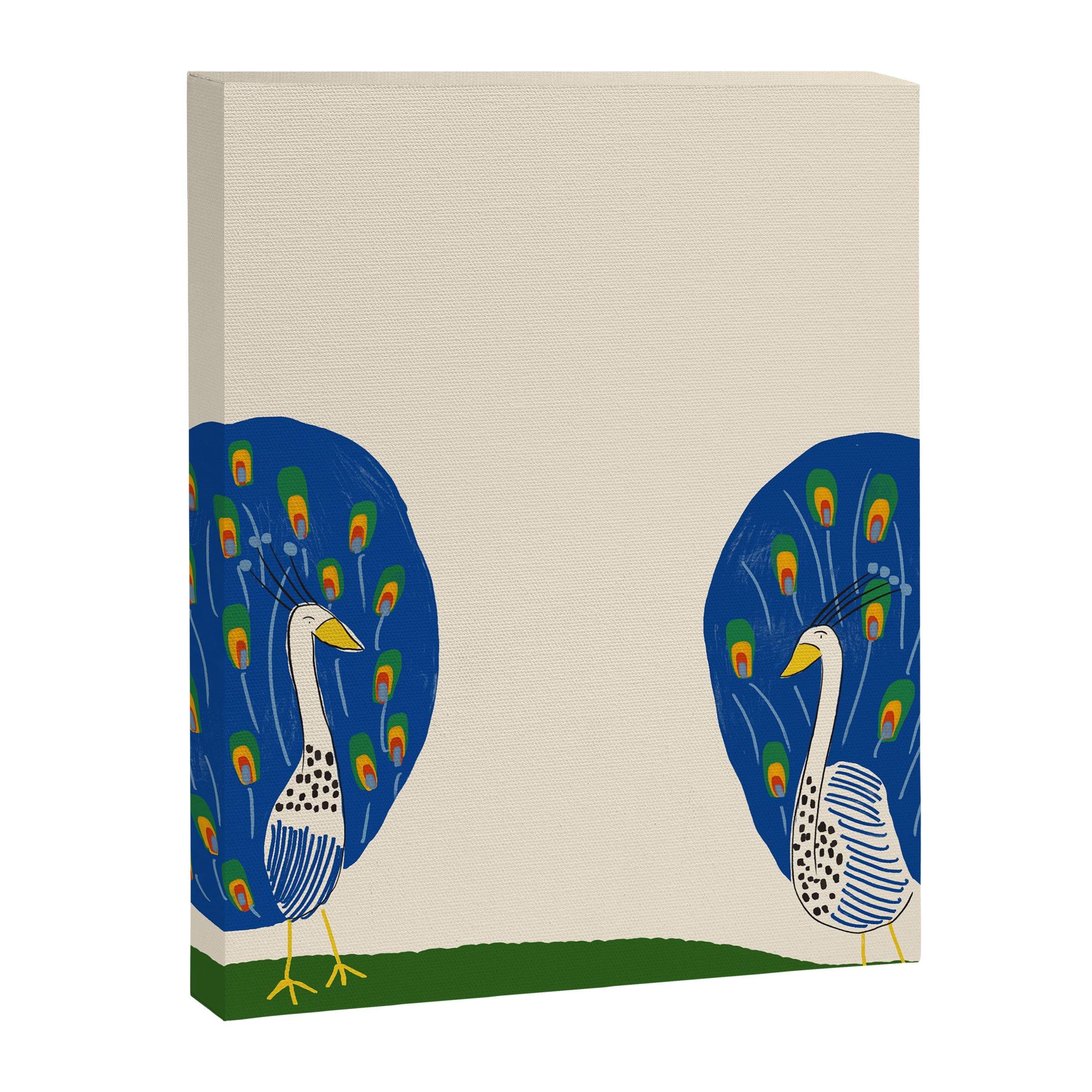 Peacocks Canvas Print Gallery Image 6
