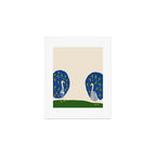 Peacocks Art Print Gallery Image 1