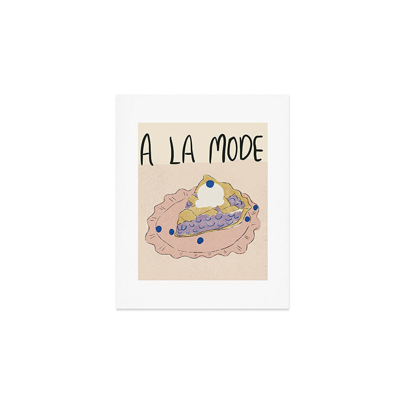 Pie A La Mode Art Print Gallery Image 1