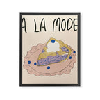 Pie A La Mode Framed Canvas Print Gallery Image 6