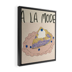 Pie A La Mode Framed Canvas Print Gallery Image 2