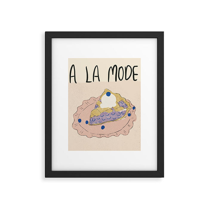 Pie A La Mode Framed Art Print Gallery Image 1
