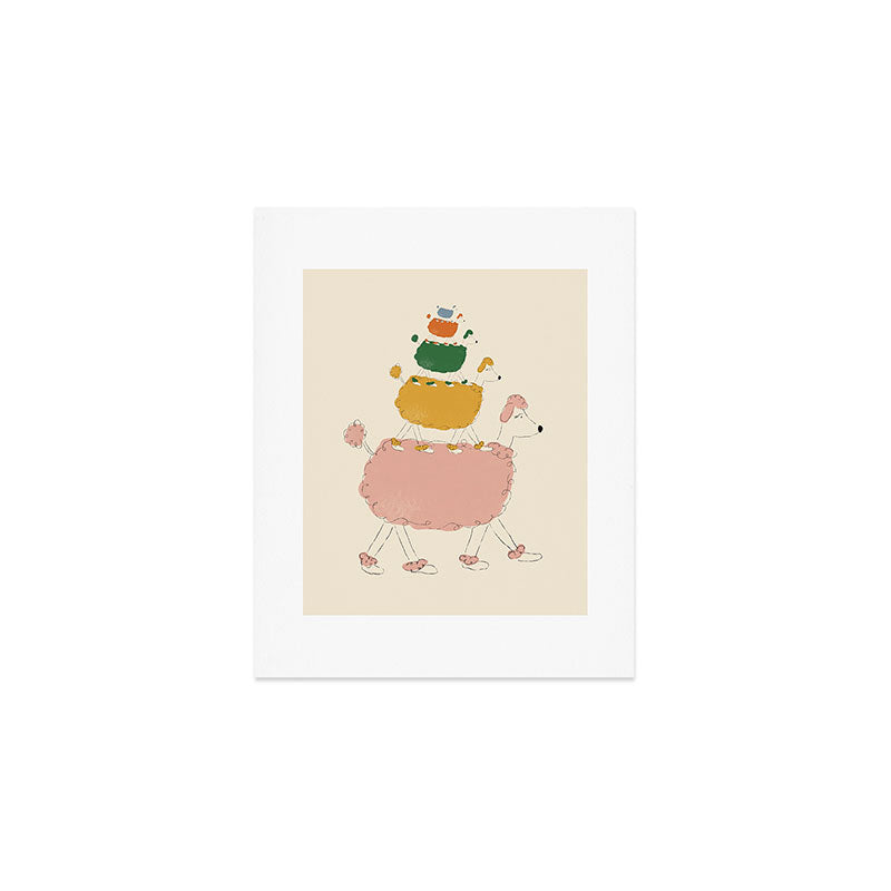 Poodles Art Print Gallery Image 1