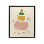 Poodles Framed Canvas Print Gallery Image 6