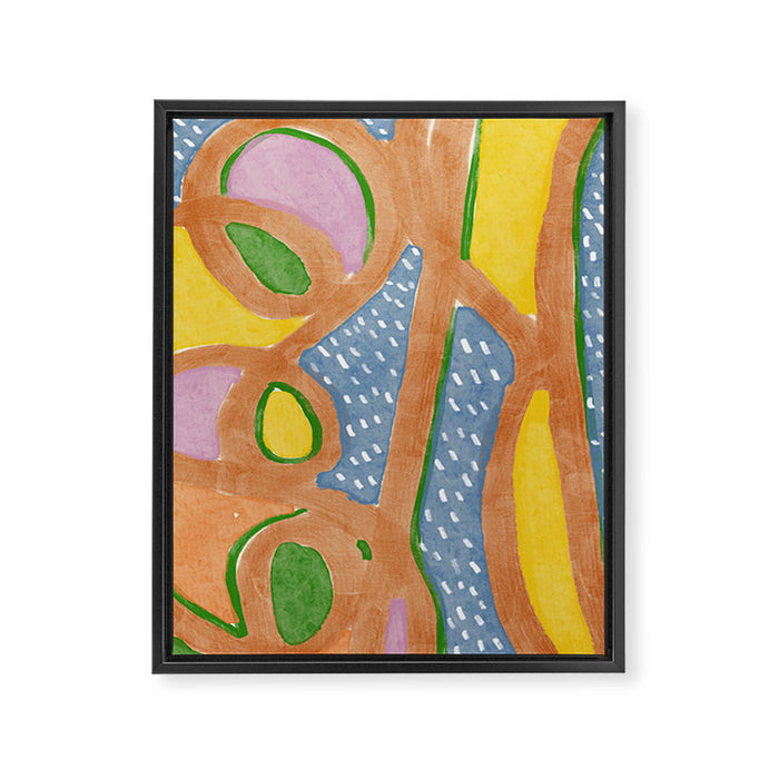 Rainy Day Framed Canvas Print Gallery Image 1