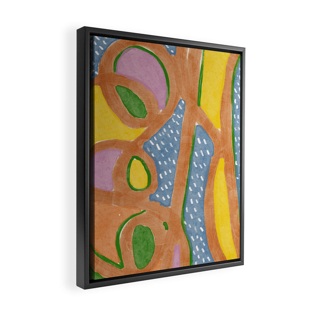 Rainy Day Framed Canvas Print Gallery Image 2