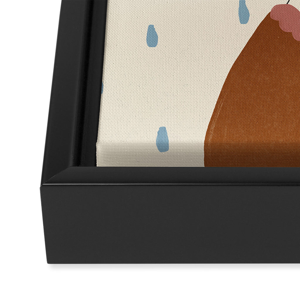 Rainy Day Framed Canvas Print Gallery Image 3