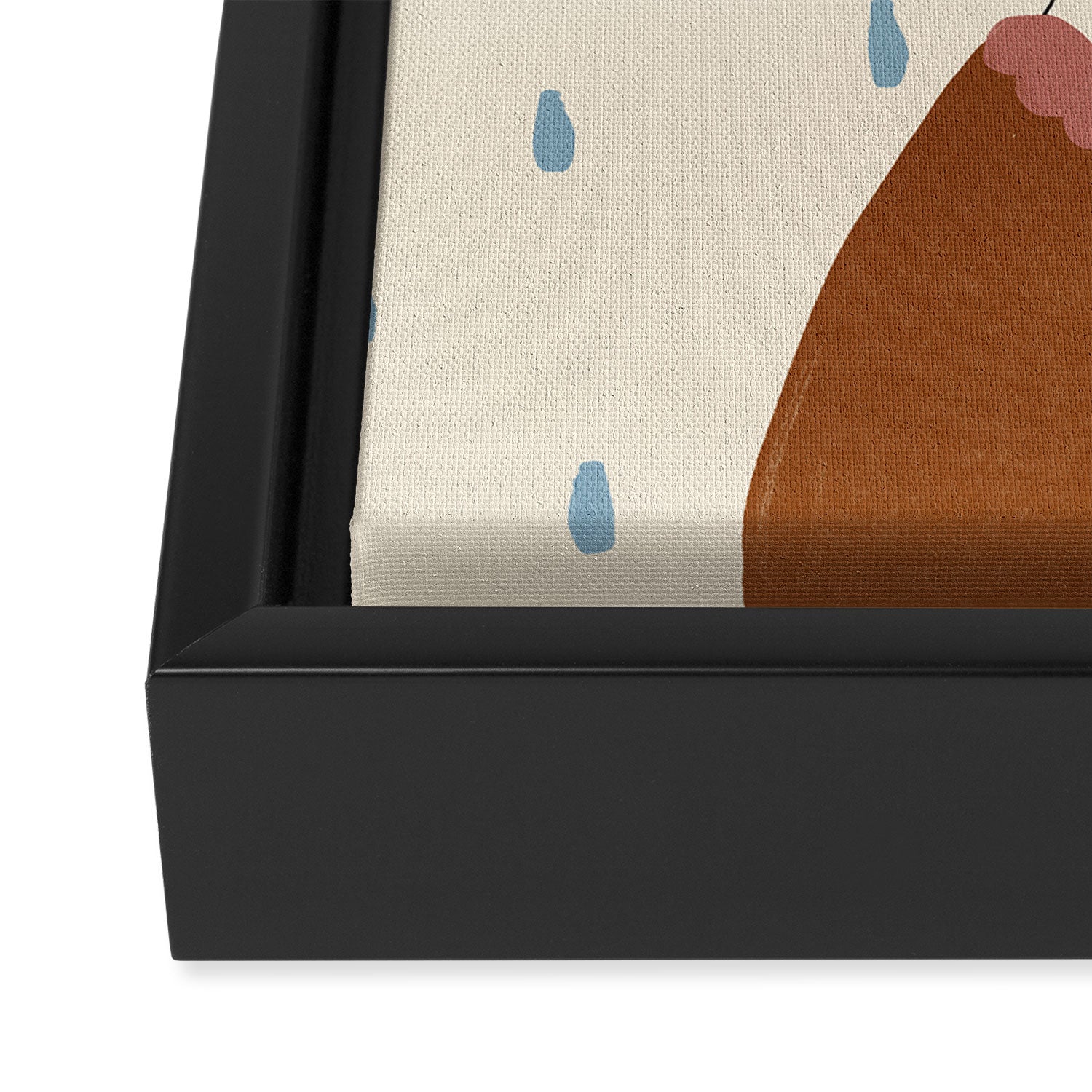 Rainy Day Framed Canvas Print Gallery Image 3