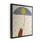 Rainy Day Framed Canvas Print Gallery Image 2