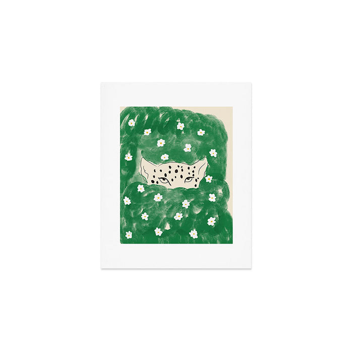 Snow Leopard Art Print Gallery Image 1