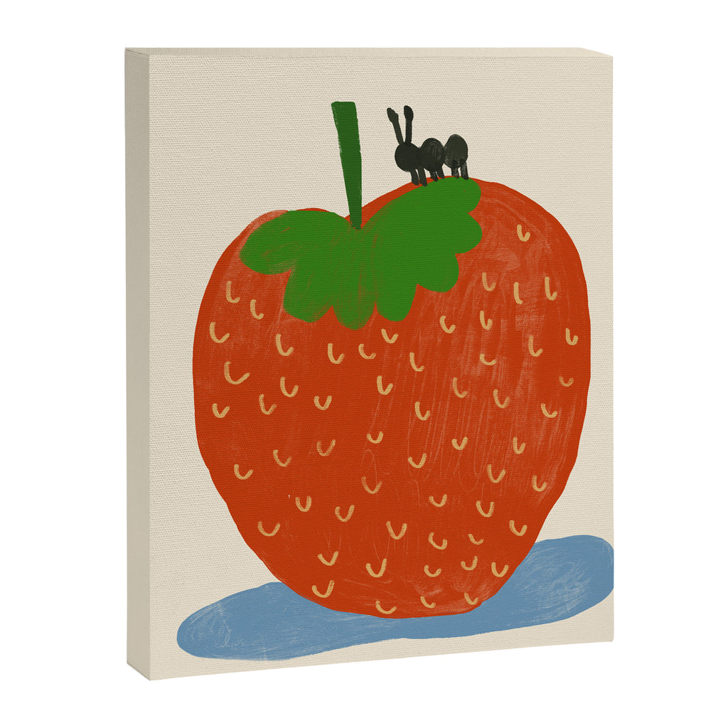 Strawberry Ant Canvas Print Gallery Image 6