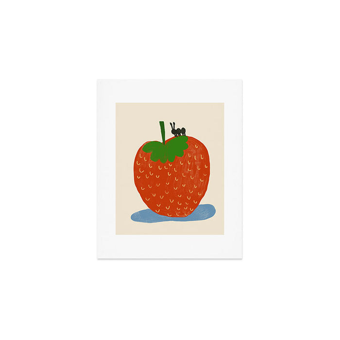 Strawberry Ant Art Print Gallery Image 1