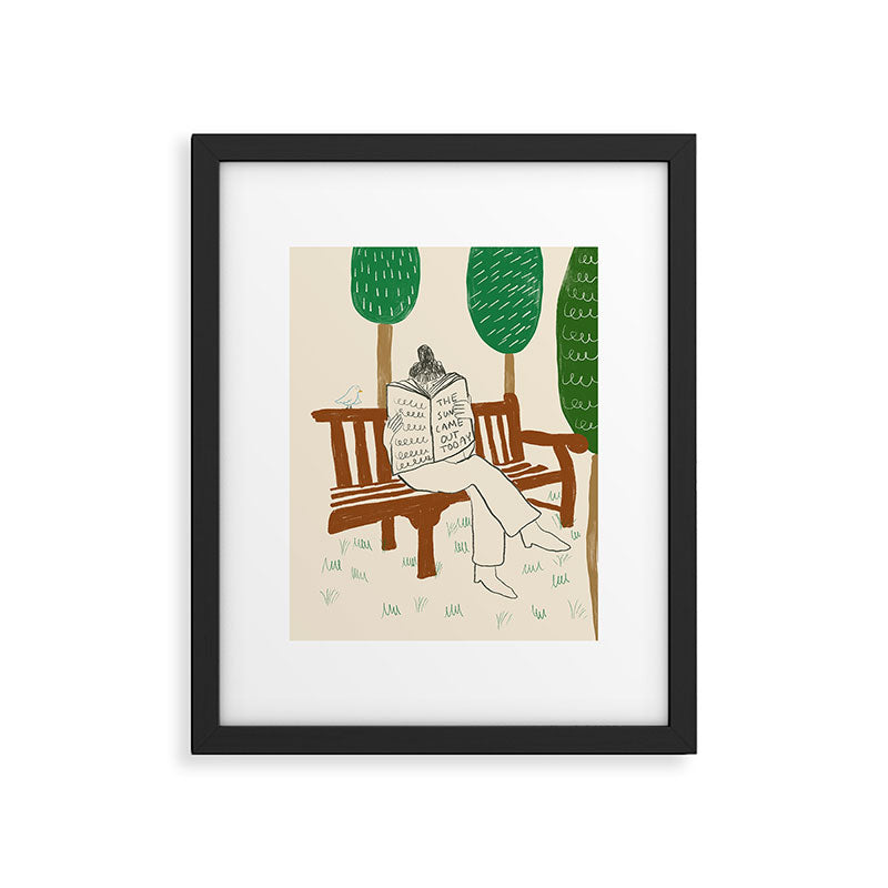 The Sun Came Out Framed Art Print Gallery Image 5