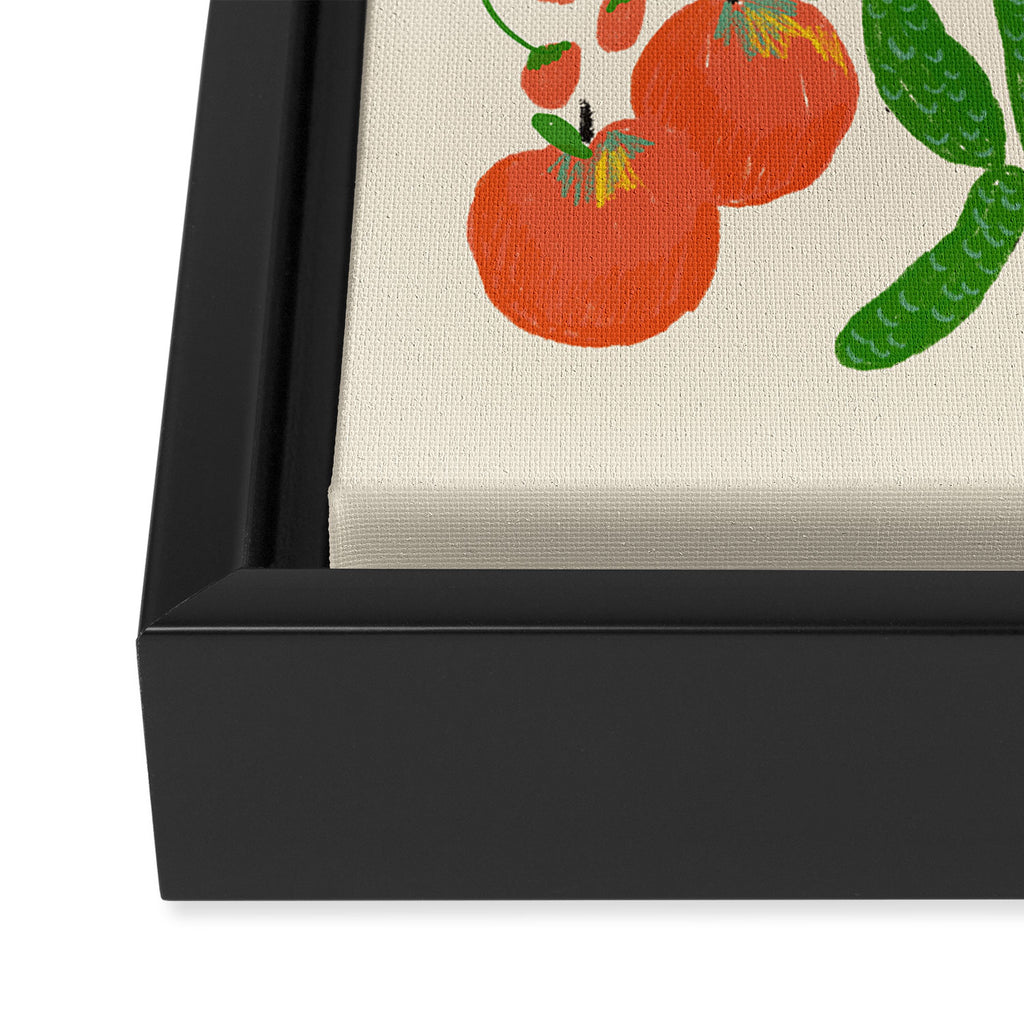 Veggies and Fruits Oh My Framed Canvas Print Gallery Image 3