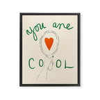 You Are Cool Framed Canvas Print Gallery Image 6