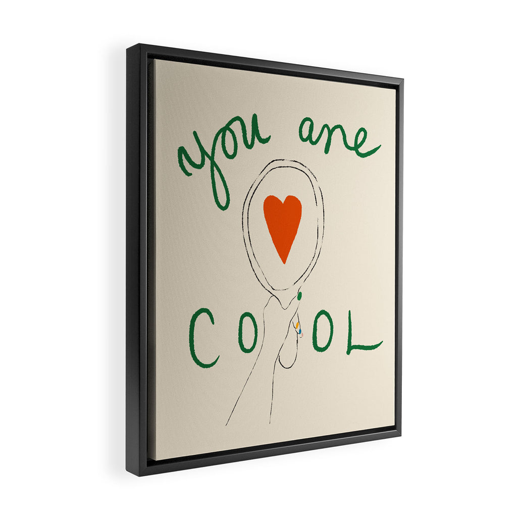 You Are Cool Framed Canvas Print Gallery Image 2