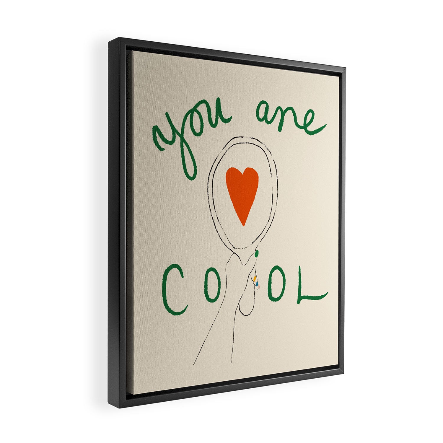 You Are Cool Framed Canvas Print Gallery Image 2