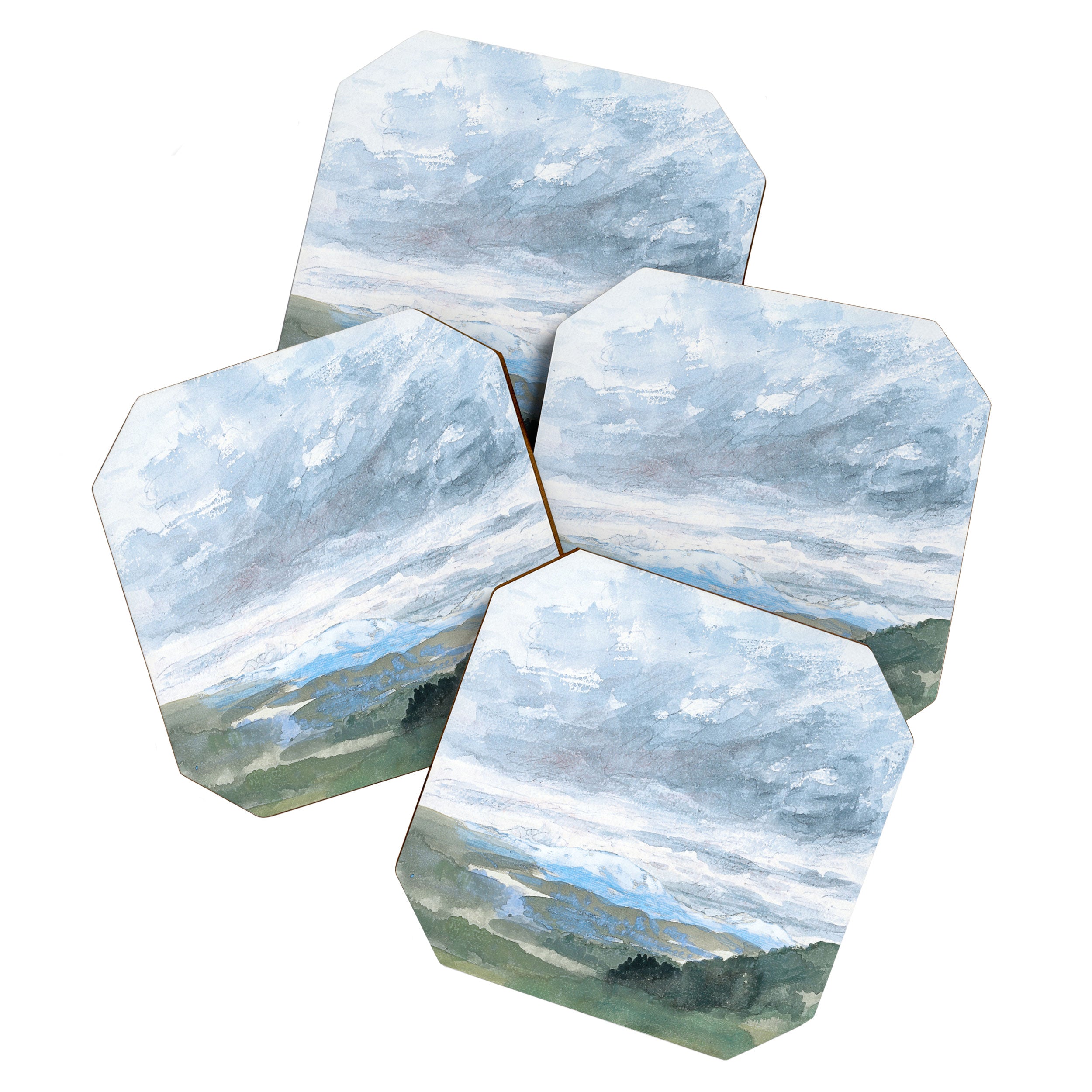 Landscapes in my mind Coaster Gallery Image 1