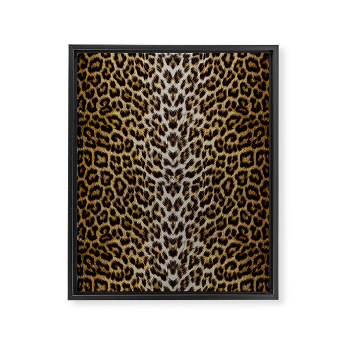 Animal Print Pattern Framed Canvas Print Gallery Image 1