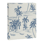 Blue Beach Pattern Canvas Print Gallery Image 8