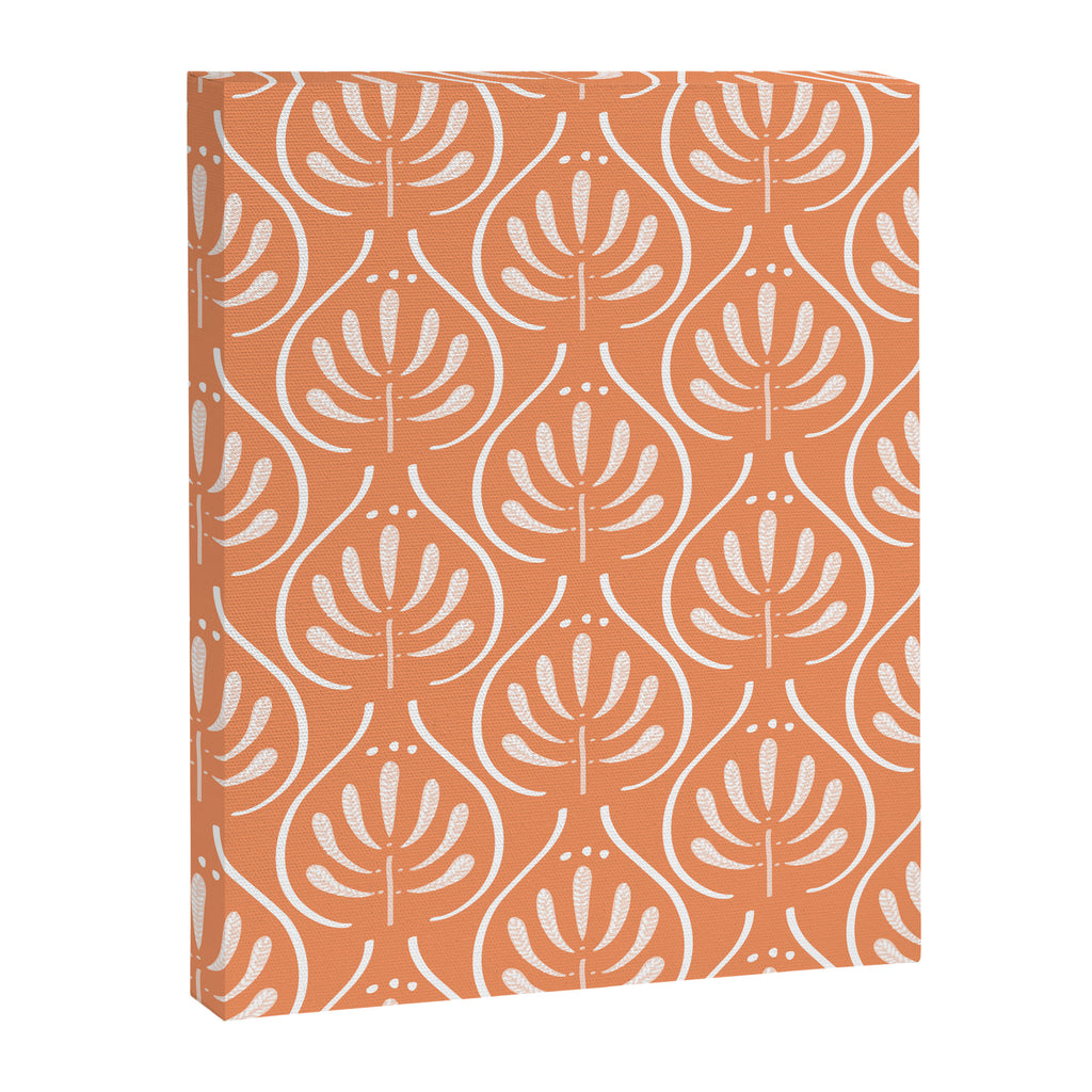 Boho salmon Canvas Print Gallery Image 8