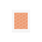 Boho salmon Art Print Gallery Image 1