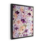 Floral Chaos Framed Canvas Print Gallery Image 2