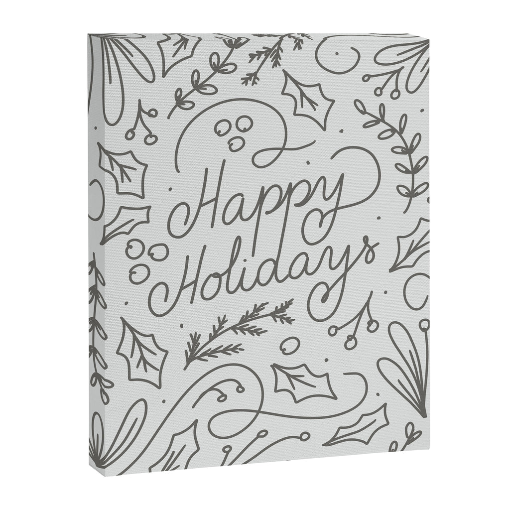 Happy Holidays Canvas Print Gallery Image 6