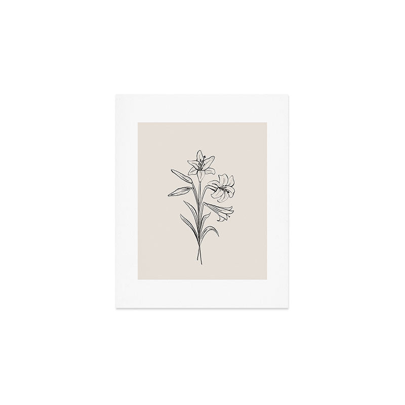 Lilies Art Print Gallery Image 1