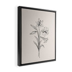 Lilies Framed Canvas Print Gallery Image 2