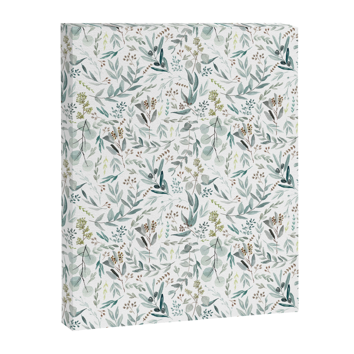 Little Eucalyptus Botanical Pattern Canvas Print Gallery Image 8