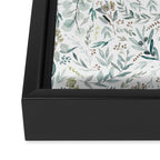 Little Eucalyptus Botanical Pattern Framed Canvas Print Gallery Image 3