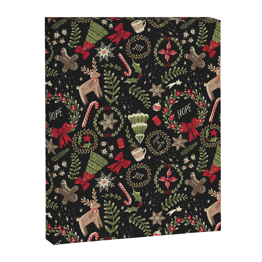 Magical Christmas - Black Canvas Print Gallery Image 8