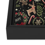 Magical Christmas - Black Framed Canvas Print Gallery Image 3