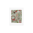 Magical Christmas - Sage Green Art Print Gallery Image 1