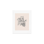 Minimal Acacia Branch Art Print Gallery Image 1