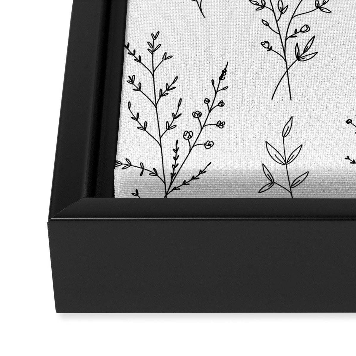 New Wildflowers Framed Canvas Print Gallery Image 3