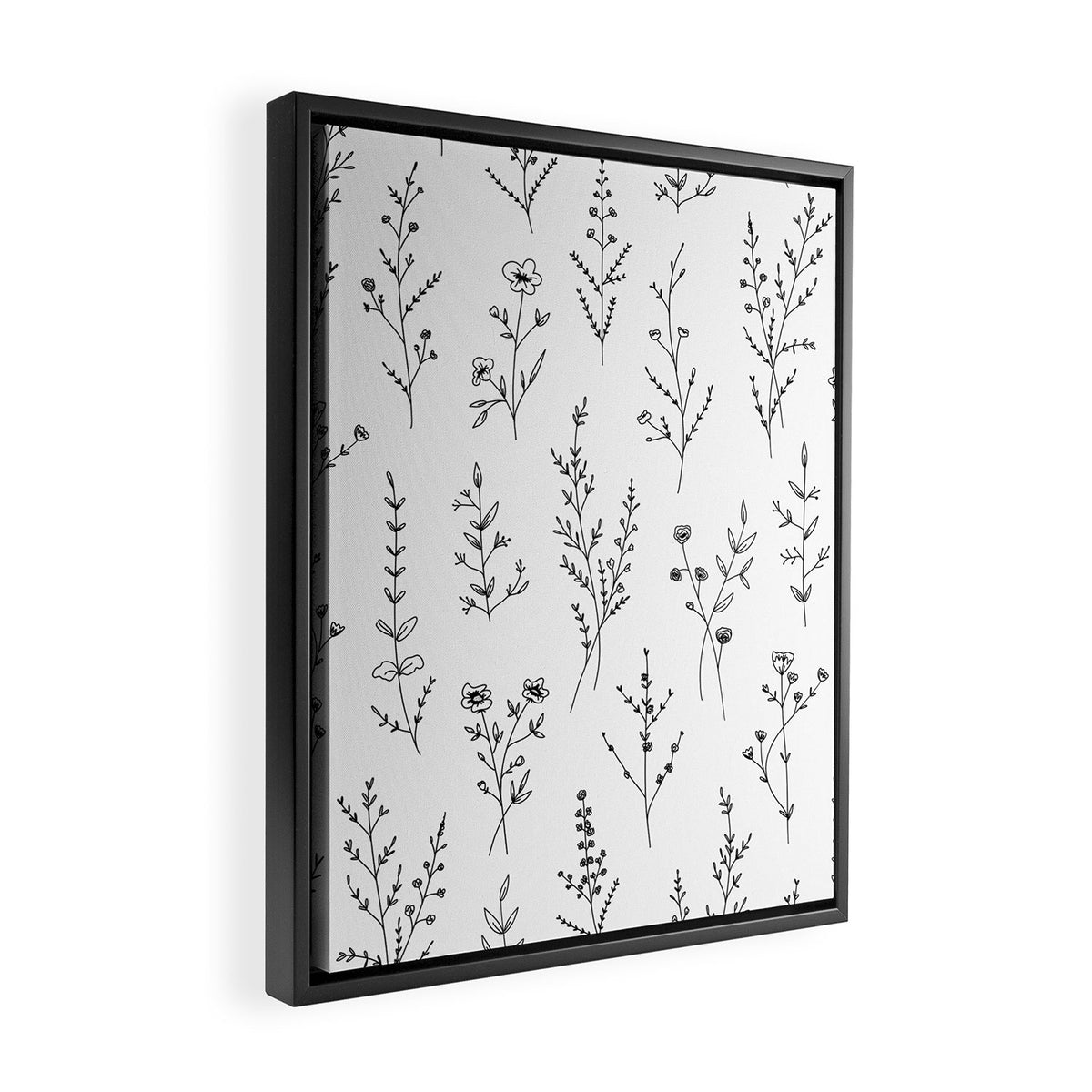 New Wildflowers Framed Canvas Print Gallery Image 2