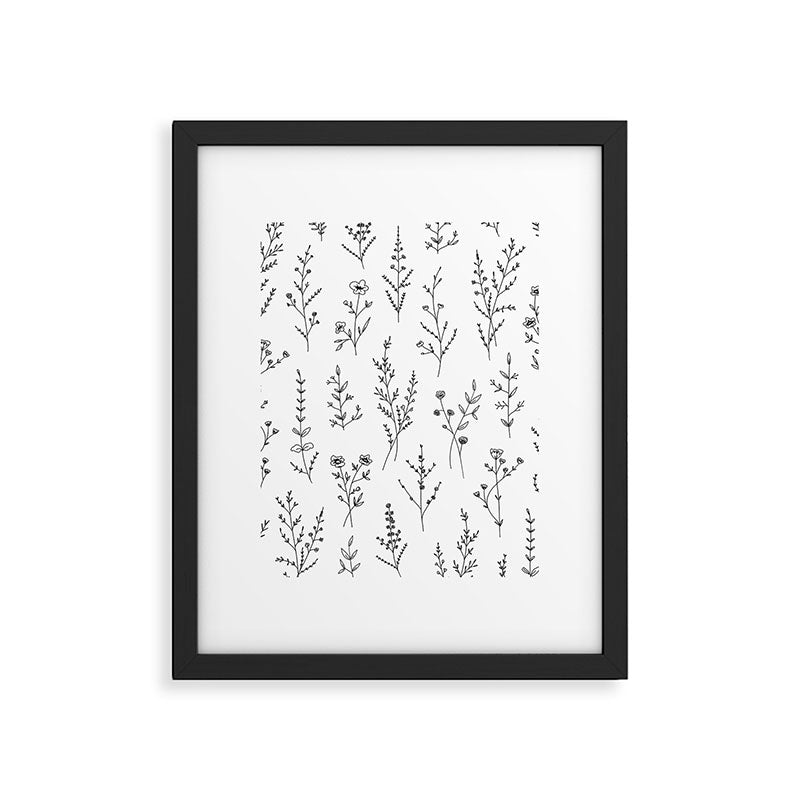 New Wildflowers Framed Art Print Gallery Image 5