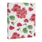 Red Geranium Pattern Canvas Print Gallery Image 8