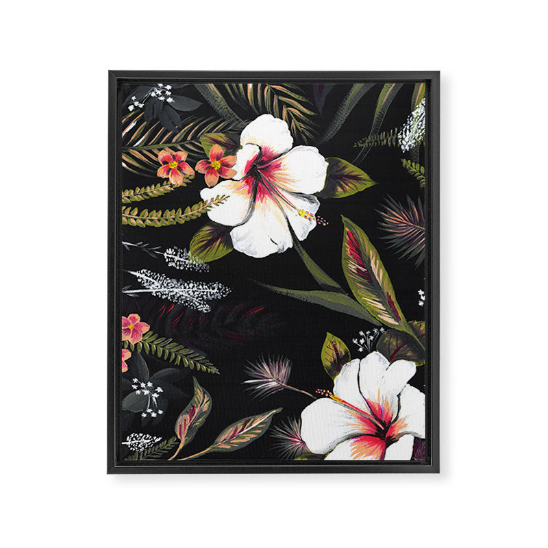 Tropical Night Framed Canvas Print Gallery Image 6