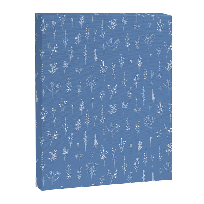 Wildflowers blue Canvas Print Gallery Image 1