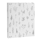 Wildflowers - Grey Flowers Canvas Print Gallery Image 8