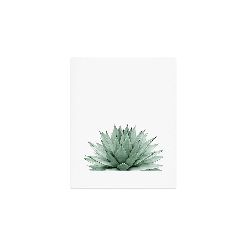 Agave Green Summer Vibes #1 #tropical #decor #art #society6 Art Print Gallery Image 1
