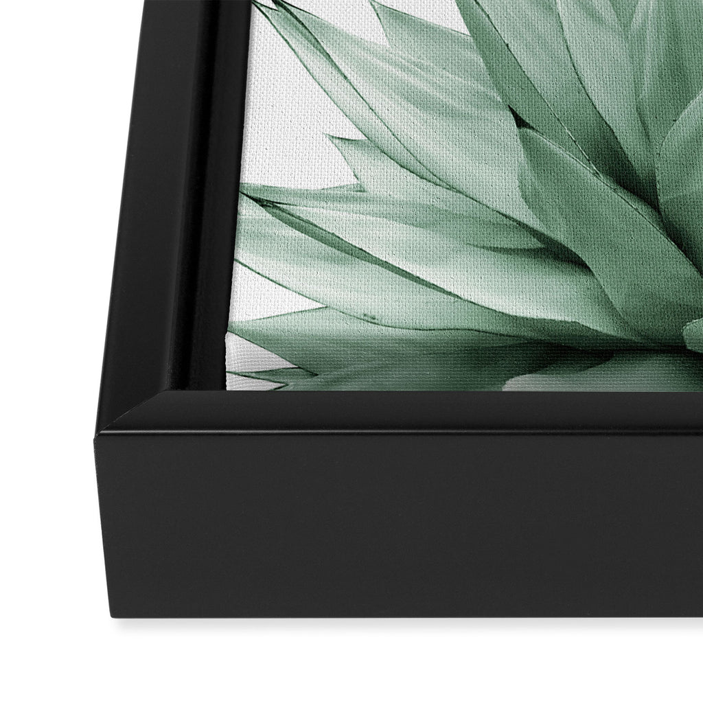 Agave Green Summer Vibes #1 #tropical #decor #art #society6 Framed Canvas Print Gallery Image 3
