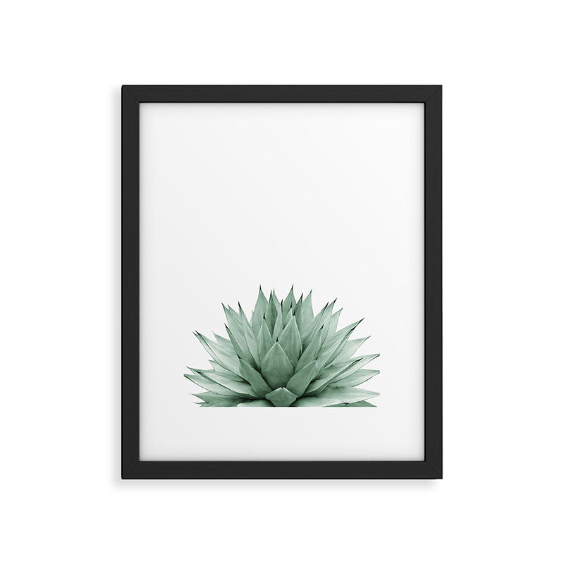 Agave Green Summer Vibes #1 #tropical #decor #art #society6 Framed Art Print Gallery Image 4