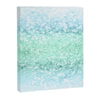 Aqua Seafoam Ocean Glitter #1 (Faux Glitter) #shiny #pastel #decor #art #society6 Canvas Print Gallery Image 6