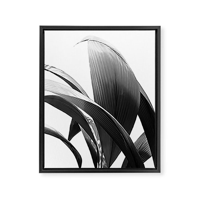 Banana Leaves Jungle Delight #2 #tropical #decor #art #society6 Framed Canvas Print Gallery Image 1