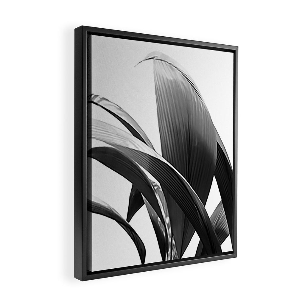 Banana Leaves Jungle Delight #2 #tropical #decor #art #society6 Framed Canvas Print Gallery Image 2